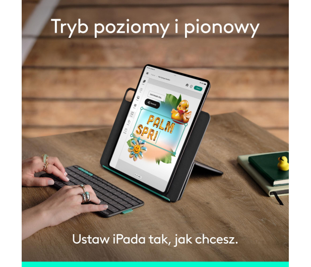 LOGITECH Flip Folio iPad Pro 13''(M4) iPad Air 13''(M2/M3) - 1344628 - zdjęcie 9
